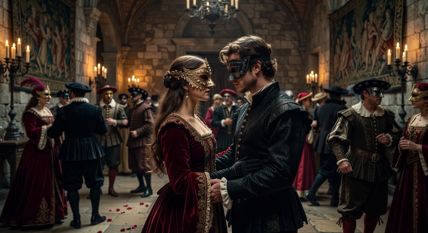 A cobblestone archway